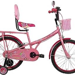 BSA Flora20 20T Single Speed Cycle Frame (Flamingo Pink) For Girls, Kids Bike, 13 Inch Frame, Rigid-image-30