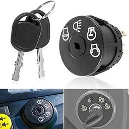 Upgraded Starter Ignition Switch for John Deere X100 Series X300 X304 X310 X320 X324 X330 X340 X350 X354 X360 X370 X380 X384 X390 X500 X520 X530 X534 X540-image-4