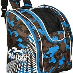 Striter Skates Kit Inline Waterproof Heavy Duty Bag for Safety Kit/Helmet - Colors May Vary (Blue, Without Skates)-image-87