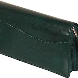 Sukeshcraft Multiple Cheque Book Holder with Wrist Loop RFID Safe (Luster Bottle Green)-image-1