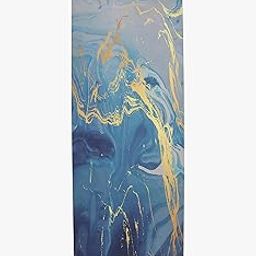 Shakti Warrior Ajna Yoga Mat - Artist Designed, Premium Printed mats, Non Slip, Great for Regular & Hot Yoga, Pilates and Workout ( 72 inch x 24 inch x 5mm Thick )-image-10