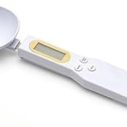Standcart® Digital Spoon Scale, Kitchen Measuring Tool, 500g/0.1g Accuracy, White-image-95