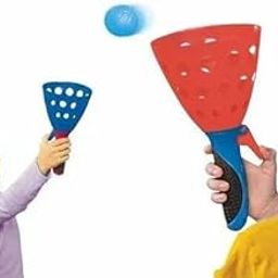 Click and Catch Ball Game Set, Outdoor Toy with 2 Catchers, Red and Yellow-image-21
