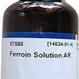 SRL Ferroin Indicator solution AR Grade, 100ml, CAS NO 14634-91-4, Storage : Room Temperature,Shelf Life : 60 Months, for laboratory and industrial use.-97