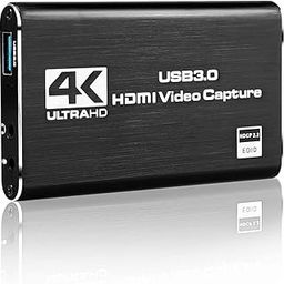 Etzin Capture Card, Video Capture Card 4K 1080P 60FPS, HDMI Capture Card Switch, Game Capture Card USB 3.0 for Live Streaming Video Recording, Screen Capture Device etc. (4K Video Capture Card)-15