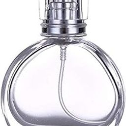 Hunky Dory Royal 25ml Empty Clear Glass Delicated Perfume Decant Spray Bottles with Metally Pump For DIY Perfume, Essential Oils, Rose Water, Travel Use-74