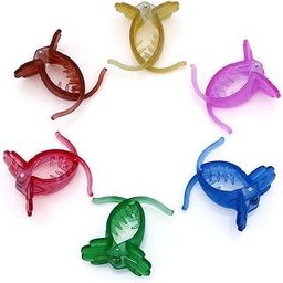 Exclusive Butterfly Hair Clip Mat Accessories for Women & Girl, M, Multicolor, 6 Count-image-27