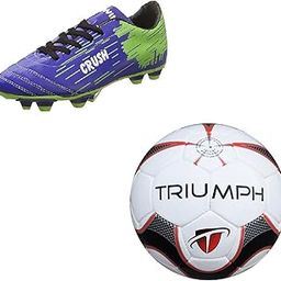 Football Pu M-90 With Gowin Football Shoe Crush Blue Green Size-6-image-26