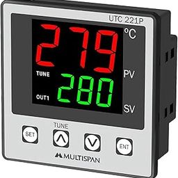 Multispan UTC-221P Double Display PID Digital Temperature Controller 72x72mm-image-3