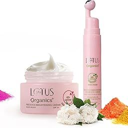 Lotus Organics+ Post Holi Combo - Precious Brightening Crème (50g) | Precious Brightening Under Eye Cream (15g)-59