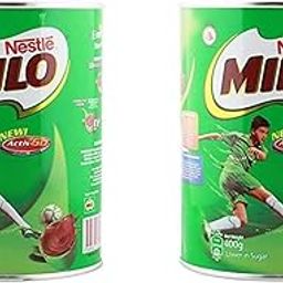 Nestle Nestlé Milo Activ Go Tin Imported (400) Tin Pack Of 2..-10