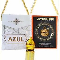 Levenmooi AZUL ATTAR 12ml Suitable for Daily uses, Occasions & parties | long lasting Fragrance | roll on Perfume Oil Leak proof | Available in travel size for unisex With Elegant bag.-image-89
