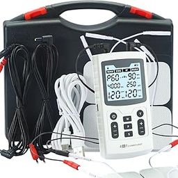 DeltaCare PRO IFT TENS EMS Machine for Physiotherapy Massager, 60 modes, 50 Intensity Levels, AC/DC operated, Dual Channel, Muscle/Nerve Stimulator 4 in 1 therapy-image-34