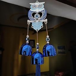 Decorative Owl Suncatcher - Rainbow Crystal Ball Pendant, 4 Inches, Evil Eye Protection & Fengshui Decor-image-73