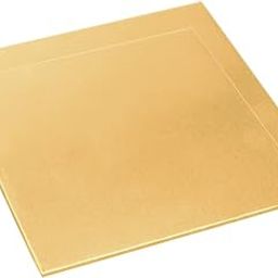 Tynulox 16 Gauge Brass Sheet，H62 Brass Plates Metal 0.047" Thickness x 3.9" Width x 3.9" Lenght, for Models, Crafts, Repairs, Electrical, 2Pcs-image-75