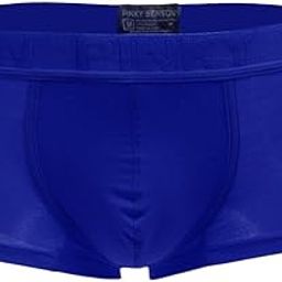 Men Breathable Low Rise Comfy Pouch Boxer Briefs Underwear Blue L | Clothing Shoes & Accessories | Mens Clothing | Underwear | 1 Piece Men's Boxer Briefs-image-4