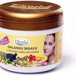 Dhurka Nalangu Maavu (Herbal Bath Powder) 150g Pack-image-82
