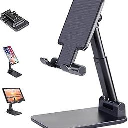 SEVAM Folding Desktop Phone Stand Heavy Duty Foldable Portable to Attend Online Classes, Web Seminar Watch Movies.-image-52