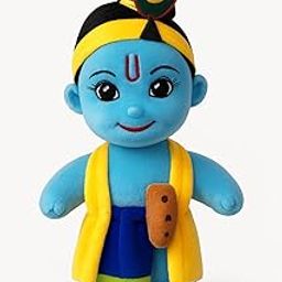 CloudPeak Small Baby Krishna Soft Toy – 24 CM Plush Lord Krishna Idol for Babies Toddlers Infants – Washable & Safe Fabric – Ideal for Gifting Pooja Temple Use Home & Nursery Décor-image-22