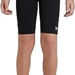 Speedo Boy's Endurance+ Essential V-Cut Jammer | 100% Chlorine Resistant | Quick Drying | Shape Retention Fabric | Drawstring Waist |UPF 40+ Sun Protection-image-8