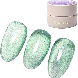CANNI 5ml Crystal Galaxy Cat Eye Gel Gel Polish Soak Off LED Nail Gel Polish Nail Art Starter Manicure Salon DIY at Home CE28-image-95