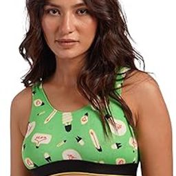 Women's Proactive Wireless Non Padded Sports Bra | Micro Modal Anti Bacterial & Full Coverage-image-10