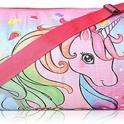 Multicolor Polyester Kids Duffle Bag Stylish Travel Bag – Gym Dance Swimming Picnic Sports Bag for Girls and Boys – Lightweight, Durable Kids Gym Bag-image-84