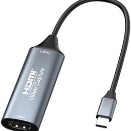 atdaraz Type-C Video Capture Card Adapter 4K Monitoring Recording Game Live Streaming HDMI Capture Input 4K @ 30Hz, Standard Compliant, No Power Supply-image-35