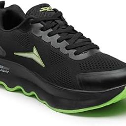 Pollux Men's Sports Running Shoes Knitting Upper Lace Up Design Soft Cushioned Memory Foam Insole Extra Grip Anti Skid Comfortable Lightweight Durable for Gym, Walking, Jogging & Everyday-image-7
