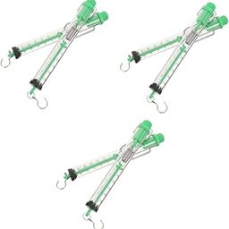 Healeved 6 Pcs Dynamometer Spring Weighing Scale Laboratory Equipment Spring Balance Laboratory Tool Physical Mechanics Dynomometer Mechanical Scale Experiments Apparatus Gram Scale-26