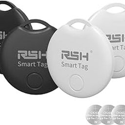 Key Finder Tracker Luggage Bluetooth Tracker Smart Tag Works with Apple Find My, Smart Key Finder Locator for Bags,Wallet Tracker,Item Finder Tag Locate or Tracking for Keys(iOS only)-7