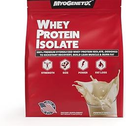 MYOGENETIX® Hydrolysed Whey Protein Isolate 5 lbs – Perfect Vanilla | Ultra-Pure, Fast-Absorbing Protein for Muscle Growth, Recovery & Performance | Low Carb | USA-Made | 71 Servings-image-3