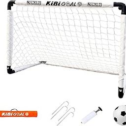 ATORSE Kids Soccer Goals Portable Soccer Nets Set Outdoor Training Easy Assembly Ball Set with Pump Orange M-image-29