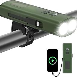 2024 NEW Bike Lights Front LED Torch, 1000LM Super Bright & 22 Hrs Rechargeable Lightweight - Bicycle Lights IPX4 Waterproof 6 Modes Road Mountain Cycling Fishing Woking at Night-15