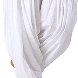 Woman's Plain Cotton Salwar Free Size || Plain Patiala || SEMI Patiala Pants || Solid Cotton-image-34