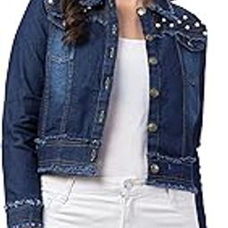 Women's Denim Blend Standard Length Jacket-image-23