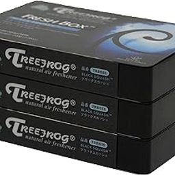 Treefrog Xtreme Fresh Air Freshener Black Squash Scent 3 Packs-picture-29