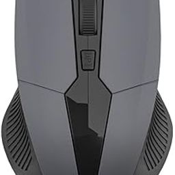EVM EVO Wireless Mouse - 2.4GHz Optical Mouse with 4D Scroll - USB Receiver - 1600 DPI - 10m Range - 1 Year Warranty (EVM-EVO-3W042-GREY)-31