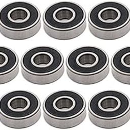 ZUBSHA 626 2rs 10pics BALL BEARING ID 6MM OD 19MM WIDTH 6MM FOR HEAVY DUTY MACHINES-26