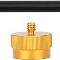 Tank Light Adapter, Aluminum Alloy Expandable Rod Fine Workmanship Easy Connection Tank Light Holder Lightweight Universal for Outdoor Use (Black Golden)-picture-14