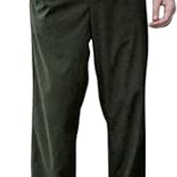 Men's Trouser Casual Blend of Lycra Fabric, These Trousers Provide a Comfortable and Flexible Loose fit,Trending & Stylish Pant for Men (Barcode_Dark Green_5_628)-image-99