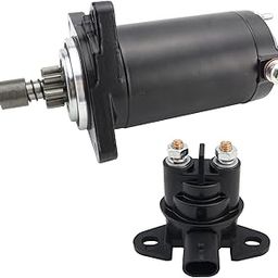 STABSOLI Starter & Relay for Sea-doo PWC 787 Rotax (782cc) GSX RFI, GTX RFI, GTI RFI, GTI LE RFI, 3D RFI 1999-2005, 278-001-497 278-001-936 228000-6240 410-52230-28