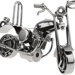BNF Retro Metal Art Craft Motorbike Riders Bolts Nuts Figurine Showcase Model Display Home/Bar Decor -MRB02 Gray | Collectibles-picture-32