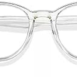 IFLASH Blue Light Blocking Glasses Gaming Filter Transparent Round Eyeglasses for Eye Protection Men Women, Computer/Tablet/Laptop/Mobile/TV, Anti-blue & Anti eyestrain-image-31