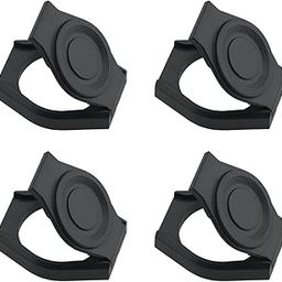Ruiwaer 4PCS Protective Lens Privacy Cover Shutter, Universal Webcam Cover, Desktop Computer External Webcam Lens Cover Shutter Cap Hood, Streaming Web Camera Privacy Cover Clip, Black-30