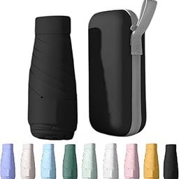Vibrant Compact Pocket Umbrella - 6 Rib Mini Sun Protection Umbrella - Compact, Lightweight, Compact, Manual Open, Foldable, UV Protection, Steel Rib, Plastic Handle, Portable Umbrella for Men and-image-22