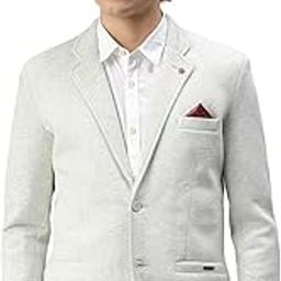 Men Casual Solid Blazers_AR02_OFFWHITE-image-67