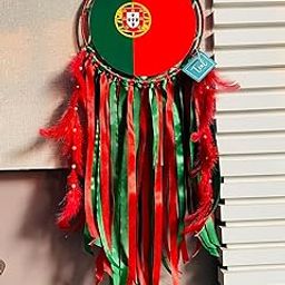 Teal by Tanvi Portugal Football Team Dreamcatcher - Handcrafted Wall Decor | Football Gifts-image-5