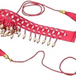 Fashion Small Mirror Embellished Kamarpatta/Kamar Chain/Kamarband For Women | Girl's Fancy Waist Belt/Belly Chain/Waistband For Saree & Traditional Dresses-image-83