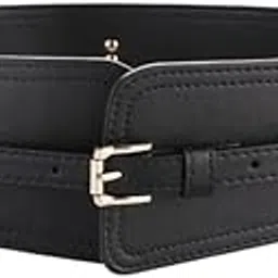 ftk Wide Waist Belt for Women - Genuine Leather Belt for Skirts, Windbreakers, and Waist-Tightening Fashion Coats, Versatile Accessory for All Seasons-picture-12